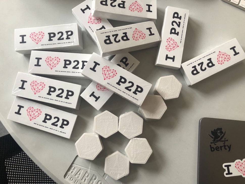 P2P stickers