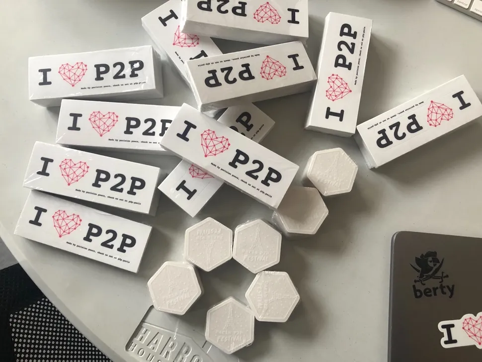 P2P stickers